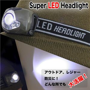 ɓo SLED1w+PxLED3̗p SuperLED X[p[LEDwbhCg 1_摜Q