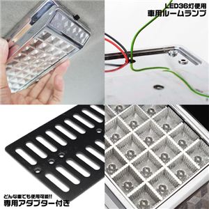 ƂĂ邢IԓhXAbv LED36gp ԗp[v ROOFLIGHT 1_摜S