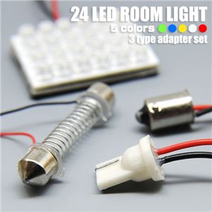 LED24gp ԓCg 24LED[ A_v^[3Zbg  1_摜1