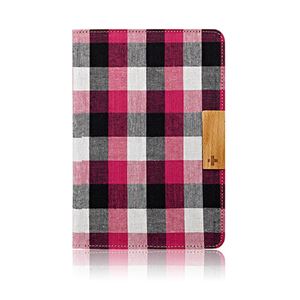 トリニティ iPad mini用スマートファブリックフリップ(ピンクチェック)[Smart Fabric Flip for iPad mini Pink Check] TR-SFIPDM12-PC