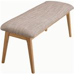 モタ ベンチ 木製(天然木) 高さ37cm HOC-330NA ナチュラル