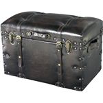 《Traver Furniture》ビンテージ風スタイル トランクセット IW-876　★S・Lサイズ2個セット