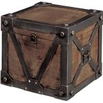 《Traver Furniture》ビンテージ風スタイル トランクS IW-981