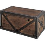 《Traver Furniture》ビンテージ風スタイル トランクM IW-982