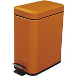 ダストボックスフォッサ ブラウン茶色 LFS-076OR【ペダル式ふた付きごみ箱】