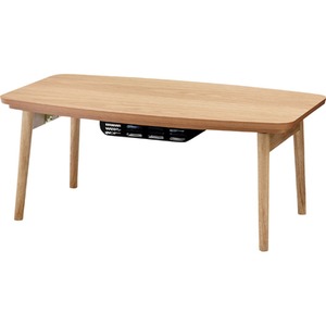 リビングこたつテーブル(フォールディングコタツ)  【Elfi】エルフィ  長方形(90cm×50cm)   Elfi90OAK