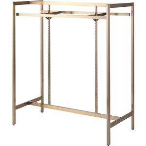 ハンガーラック/ディスプレイラック スチール 幅120cm×奥行60cm×高さ136cm DIS-322