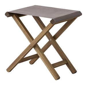 折りたたみ椅子(スツール) 【Patio】パティオ 木製(アカシア) NX-602LBR ブラウン 【完成品】