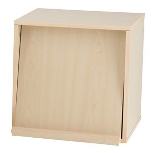 ユニットBOXディスプレイラック (コンビネーションラック) 幅39cm×高さ39cm UNB-DIS1NA ナチュラル