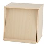 ユニットBOXディスプレイラック (コンビネーションラック) 幅39cm×高さ39cm UNB-DIS1NA ナチュラル