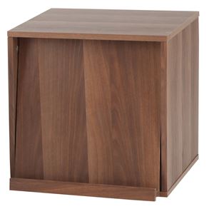 ユニットBOXディスプレイラック (コンビネーションラック) 幅39cm×高さ39cm UNB-DIS2BR ブラウン