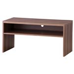 ユニットマルチデスクワイド (コンビネーションラック) 幅78.5cm×高さ39cm UND-WD-2BR ブラウン