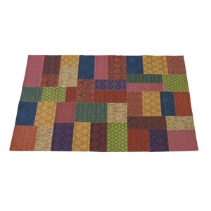 ラグマット 長方形(140cm×200cm) ウール コットン WE-126