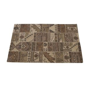 ラグマット 長方形(140cm×200cm) ウール コットン WE-128