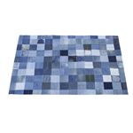 ラグマット 長方形(140cm×200cm) コットン ウレタンフォーム WE-130