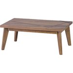 リビングこたつテーブル 【Linea】リネア 長方形（105cm×75cm） 本体 木製 リネア105BR ブラウン