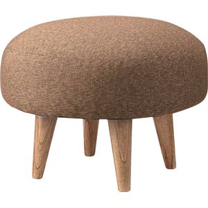 ロースツール(マシュ スツール) クッション 高さ37cm NS-519BR ブラウン