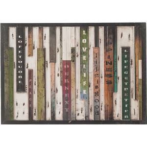 サインボード(看板)  木製(天然木)  横100cm×縦70cm  ［室内/屋外/ガーデン/玄関］   SNB-142