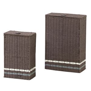 ペーパーボトルストッカー2個セット ブラウン FSET-149BR