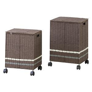 ペーパーボックス2個セット ブラウン FSET-150BR