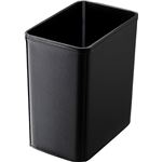 レザータッチくず入れ 角小 RSD-555B