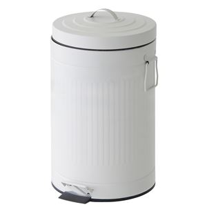 ダストボックス ペダル式 蓋付き 【Garp】ガープ 12L LFS-155WH ホワイト(白)