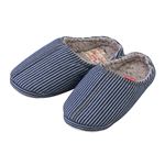 ルームシューズ ヒッコリー柄 ［スリッパ/上履き］ 防寒具 GLS-439H