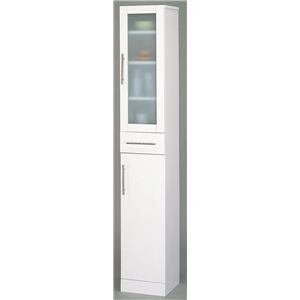 食器棚/キッチン収納 【スマートダイニング】 スリムタイプ 幅30cm×奥行38cm 【組立】