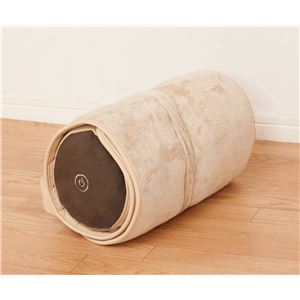 マッサージ器具/もみ玉マッサージ ロール型 ベージュ