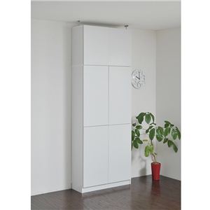 1cmピッチラック 扉 幅86 セット bdc-107116-wh