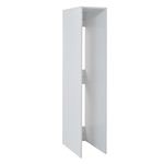 1cmピッチ隙間収納 収納BOX D59.5用 2連 yh-167-wh 〔すきま収納〕