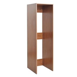 1cmピッチ隙間収納 収納BOX D59.5用 3連 yh-168-lbr 〔すきま収納〕
