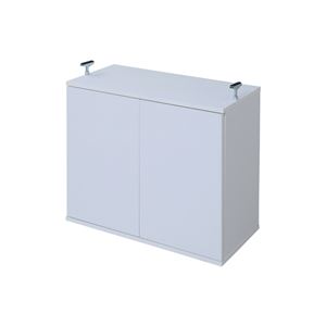 1cmピッチ違い棚書棚 幅60 上置き BDC-0171-WH