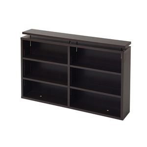 1cmピッチ大収納ラック 上置き 90幅 yh-111r-db