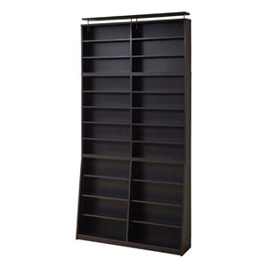 1cmピッチ大収納ラック120幅 上置き付 yh-112hset-db