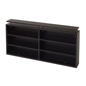 1cmピッチ大収納ラック 上置き 120幅 yh-113r-db