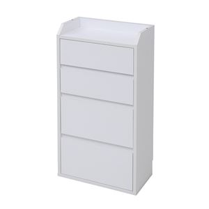 カウンター下収納 チェスト 幅40 YHK-0204-WH