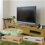 Lycka land ローボード（テレビ台/テレビボード） 180cm幅 FLL-0033-NA ナチュラル
