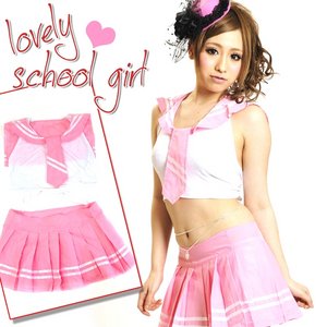 イベントや制服にも【セクシーセーラーガール セクシーミニコス】コスプレ