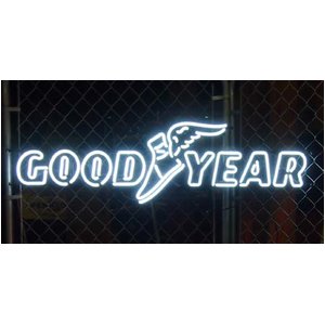 ディスプレイに最適！GOOD YEARのネオンサイン★NEON SIGN (GOOD YEAR)/Sサイズ画像１