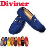 【DIVINER】ビットドライビングシューズ/ブルー約26.5〜27cm