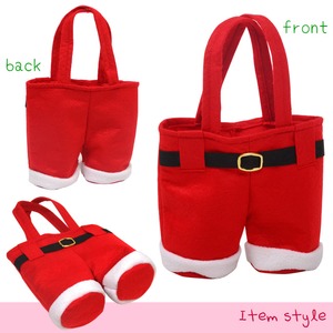 サンタさんのミニバッグ クリスマス ギフト プレゼント インテリア