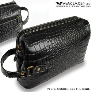 セカンドバッグ大人気のダレス！クロコ型押し