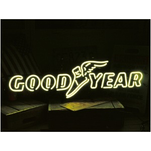 ネオンサイン 【GOOD YEAR ROGO】グッドイヤー ロゴ（ネオン管 看板 アメリカン雑貨 ・NEON SIGN・ネオンサイン）／Lサイズ