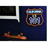 ネオンサイン 【CALIFORNIA 101】カリフォルニア 101（ネオン管 看板 アメリカン雑貨 ・NEON SIGN・ネオンサイン）