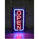 ネオンサイン 縦長オープン S （ネオン管 看板 アメリカン雑貨 ・NEON SIGN・ネオンサイン）