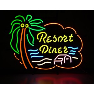 ネオンサイン Resort Diner リゾート ダイナー （ネオン管 看板 アメリカン雑貨 ・NEON SIGN・ネオンサイン）