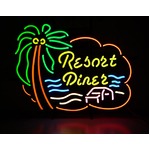 ネオンサイン Resort Diner リゾート ダイナー （ネオン管 看板 アメリカン雑貨 ・NEON SIGN・ネオンサイン）