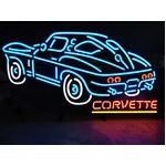 ネオンサイン 【NEW CORVETTE】ニューコルベット（ネオン管 看板 アメリカン雑貨 ・NEON SIGN・ネオンサイン）