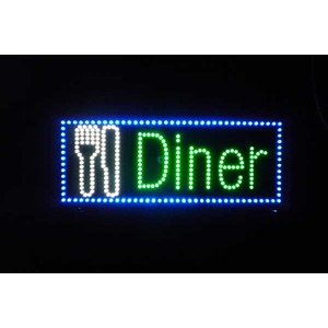 ネオンサイン LED DINER SIGN （ネオン管 看板 アメリカン雑貨 ・NEON SIGN・ネオンサイン）